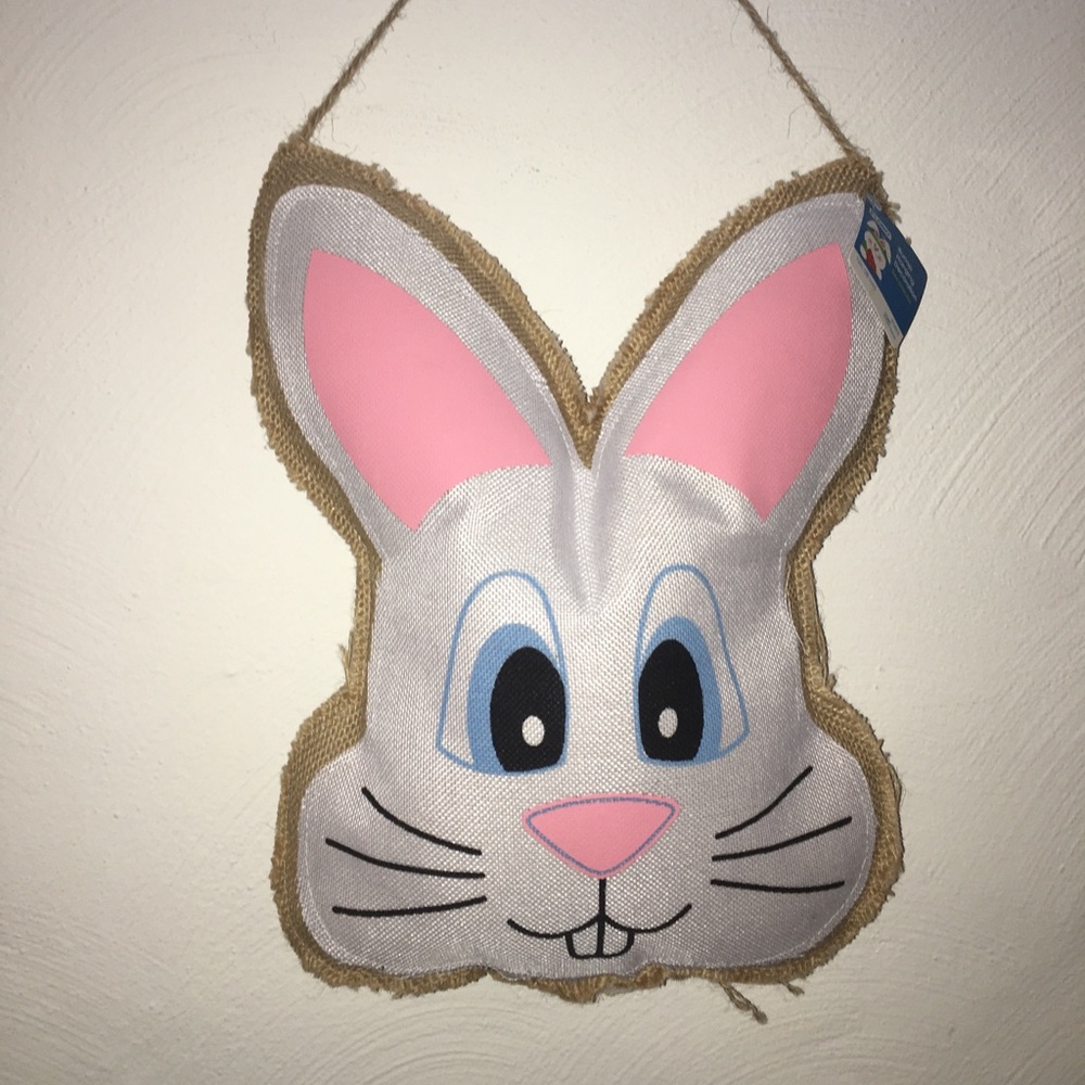 Wall Hanging Easter bunny pillow